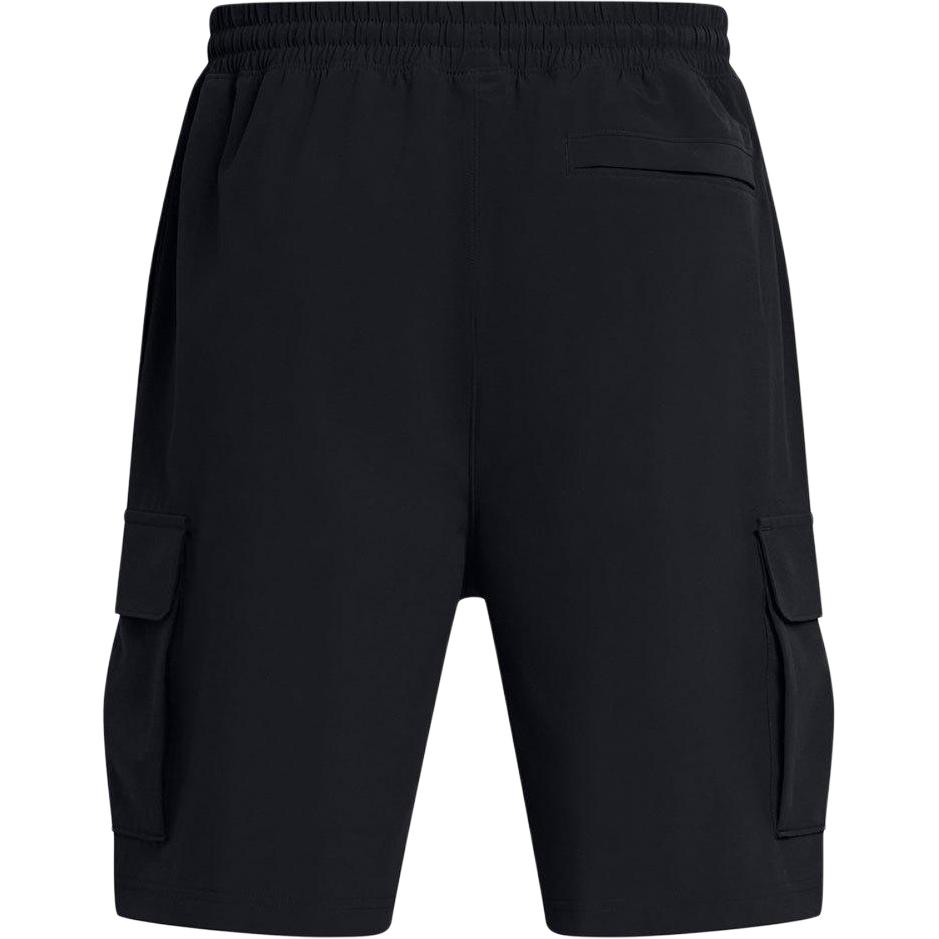 Under Armour Solid Color Lace-Up Casual Shorts Men shorts Black 1386560-001