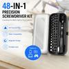 Manual Screwdriver Repair Kit 48 in 1 for Laptop Service, Phone Opening, Household Device Maintenance, and Detailed Assembly Tasks