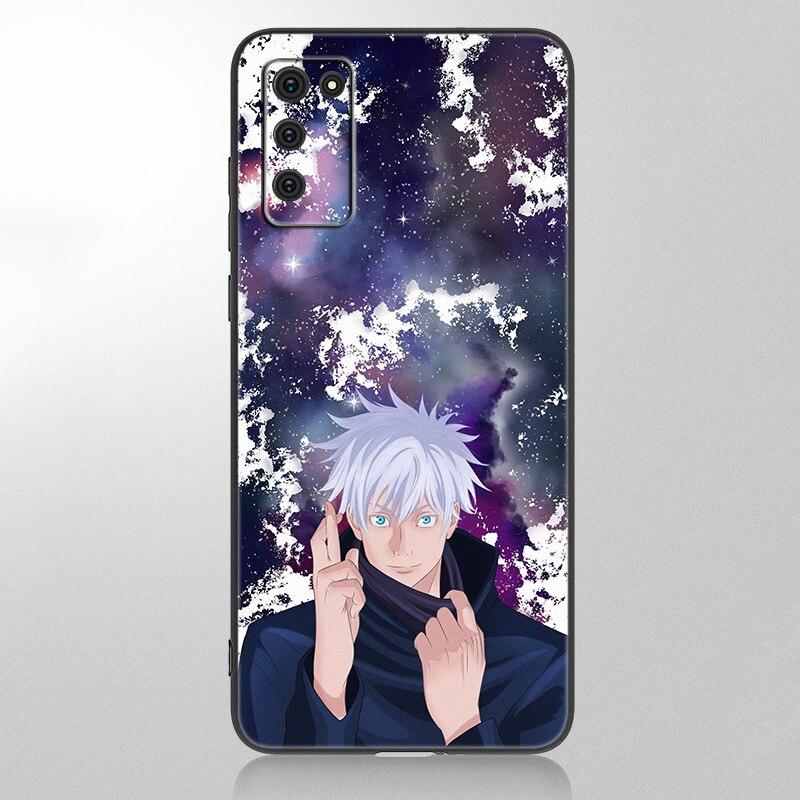 

Чехол с изображением аниме дзюдзюцу кайсен Сатору Годжо для Samsung Galaxy A12 A02S A22 A32 A52 A72 A71 A51 A41 A31 A21 A11 A50 A70 A10 A20S Samsung A02