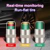 4Pcs/Set Car Tire Pressure Indicator Gauge Alert Monitoring Valve Cap Sensor External Detection Monitoring Alert Diy Accessory