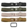 No Buckle Elastic Belt Adjustable Invisible Stretch Belt for Unisex Jeans Pants Comfortable Fashion Waistband Daily Wear