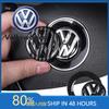 Para VOLKSWAGEN VW Emblema Adesivo para Volante de Carro Acessórios de Interior Para Volkswagen GTI Polo Golf Passat Scirocco Beetle Tig