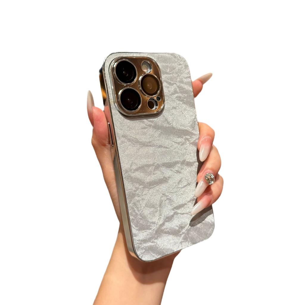 Electroplated water corrugated mobile phone case is suitable for Huawei MATE60 trend P70PRO lens film P70 sticker P60PRO