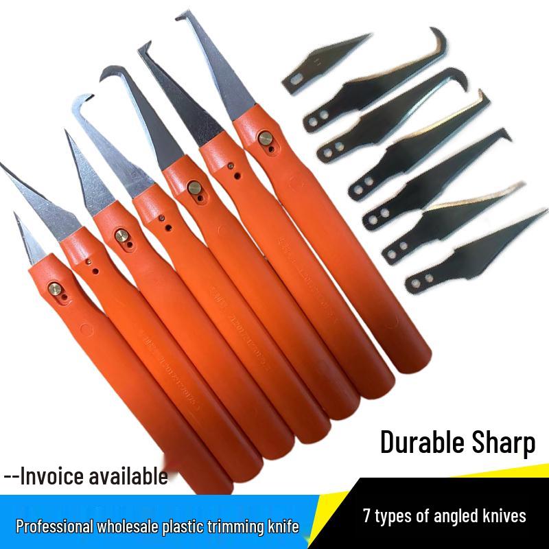 Plastic Deburring and Trimming Knife for Flash Removal and Scraping Tasks