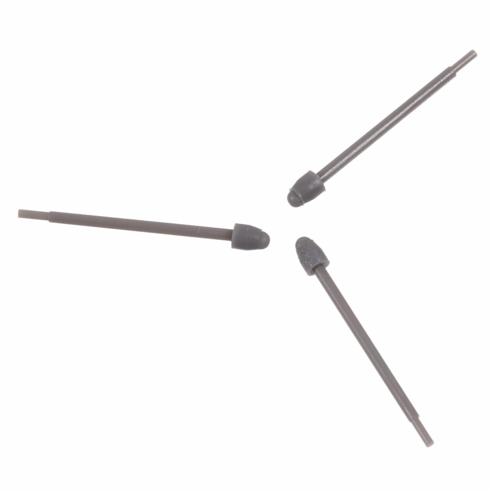 

For Samsung Galaxy Z Fold5 5G 3Pcs Touch Stylus Tips Nibs with Metal Clip (Without Logo) Grey