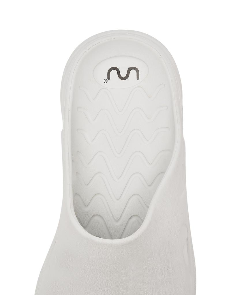Doubleu Roma Mule - White / 8154