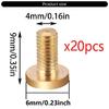 Saxophone Maintenance Hardware With Anti Corrosion Copper Fasteners For Tuning