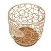 Coffee Pod Holder   Large Capacity Coffee Capsule Storage Basket with Wooden Base for Kitchen Counter   Desktop