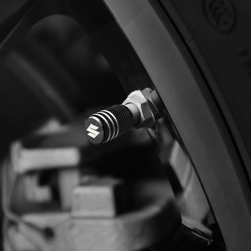 Tappi Valvola Pneumatico Ruota Moto Lega di Alluminio Copri Stelo Cerchione Pneumatico Per Suzuki GSXF SV 650 B-King BURGMAN DRZ GSR GSR750