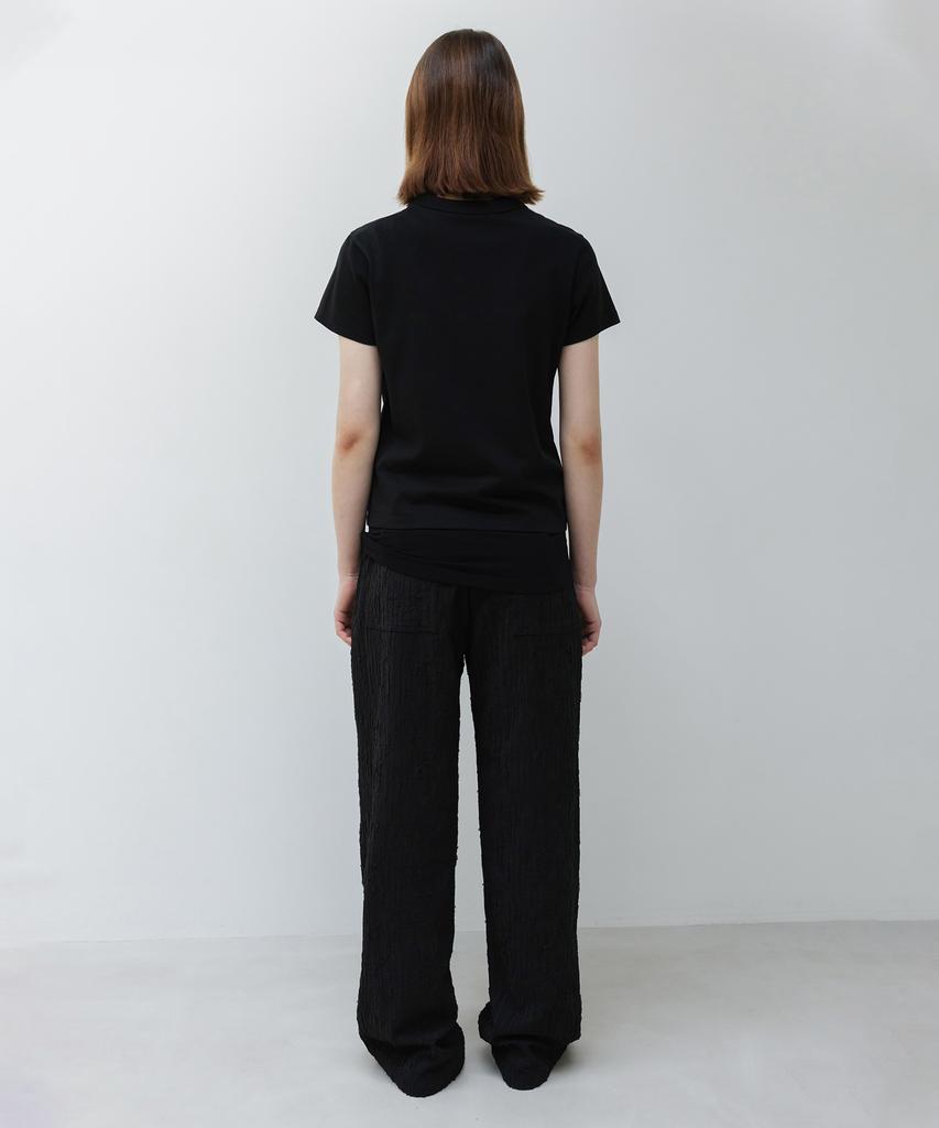 INSILENCE WOMEN W Supima Cotton Premium T-Shirt Black