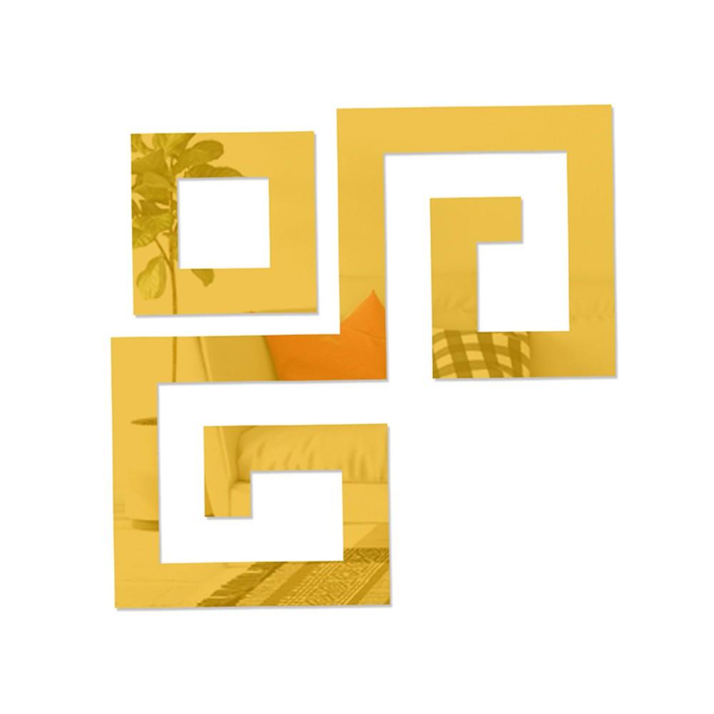 Acrylic Mirror Sticker Self-adhesive Sticker Wall Decor