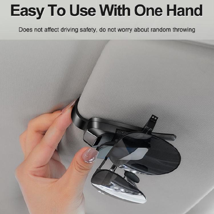 Auto Interior Sunglasses Hanger Anti slip Eyewear Mount Sunglasses Storage Solution Provide Reliable Grip & Organization