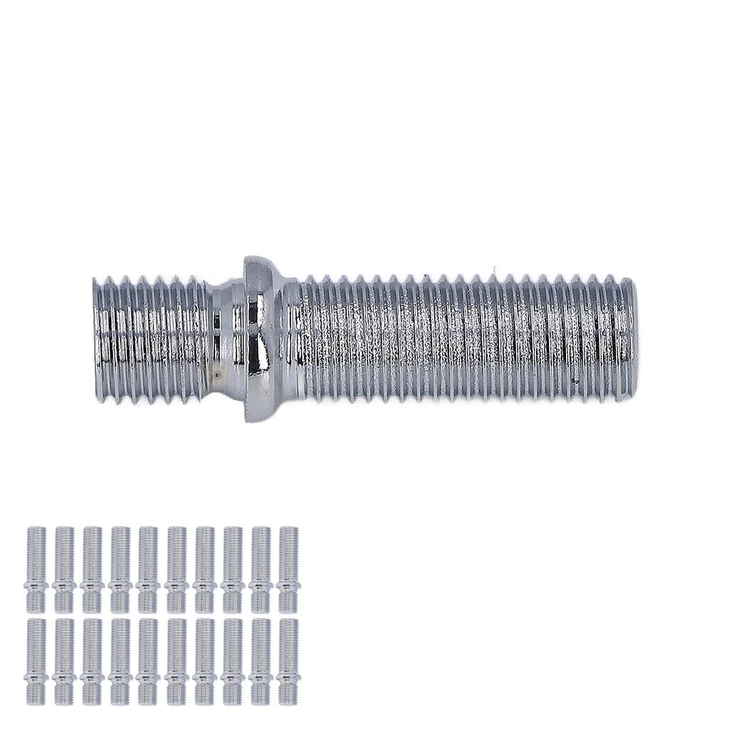 20 Stück Rad-Umrüstbolzen 50 mm Länge 33 mm Schaft Radschrauben-Adapter Ersatz für