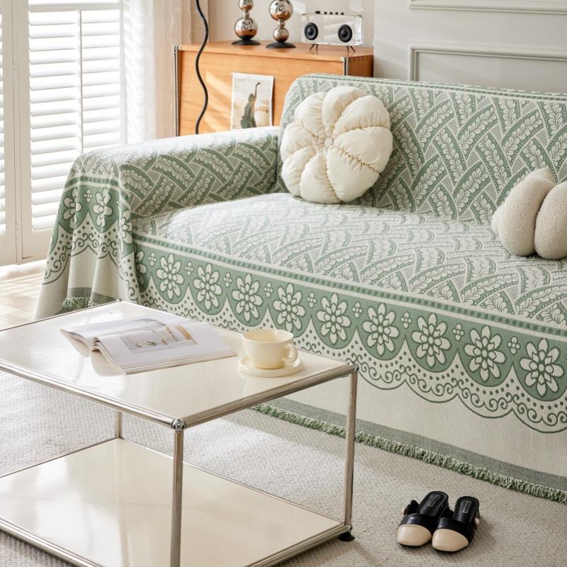 

Полотенце для дивана из синели, универсальный универсальный чехол для дивана Four Seasons, пылезащитный чехол, цельный чехол для дивана, ткань с защитой от царапин 180*180cm