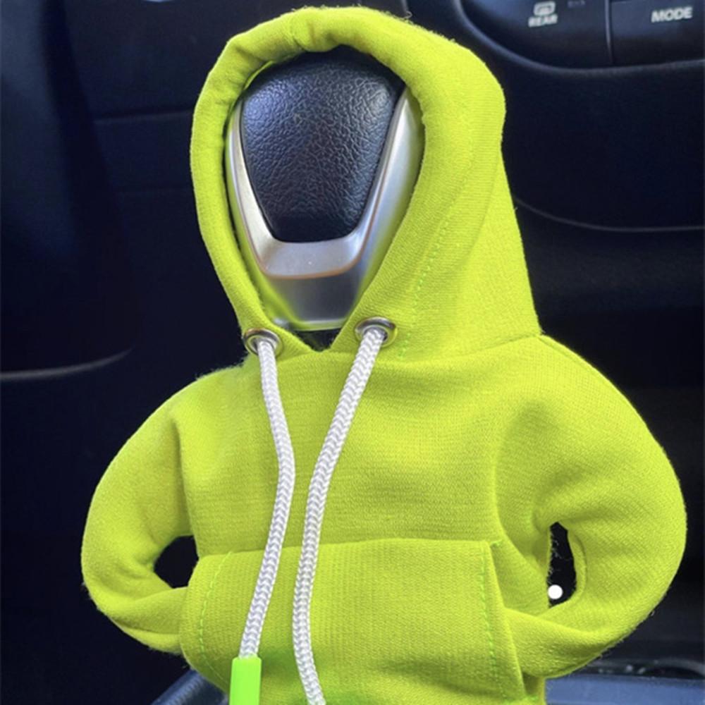 New Fashion Hoodie Car Gear Shift Cover Car Interior Funny Shifter Knob Cover