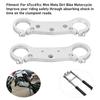 Front Shock Absorber Direction Device Upper Lower Plate for 47‑49cc Mini Motorcycle Modification