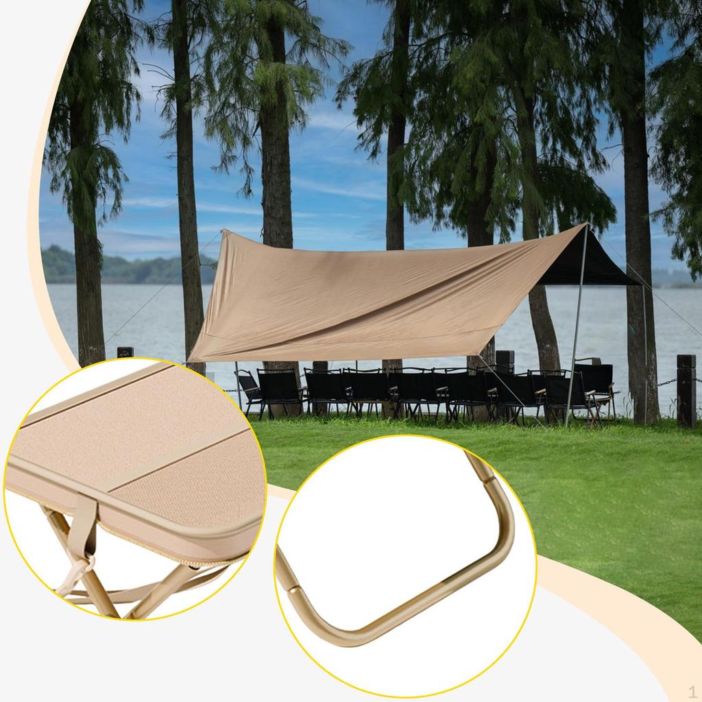 Camping Stool Folding Fishing Oxford Cloth Heavy Duty for Backpacking Outdoor