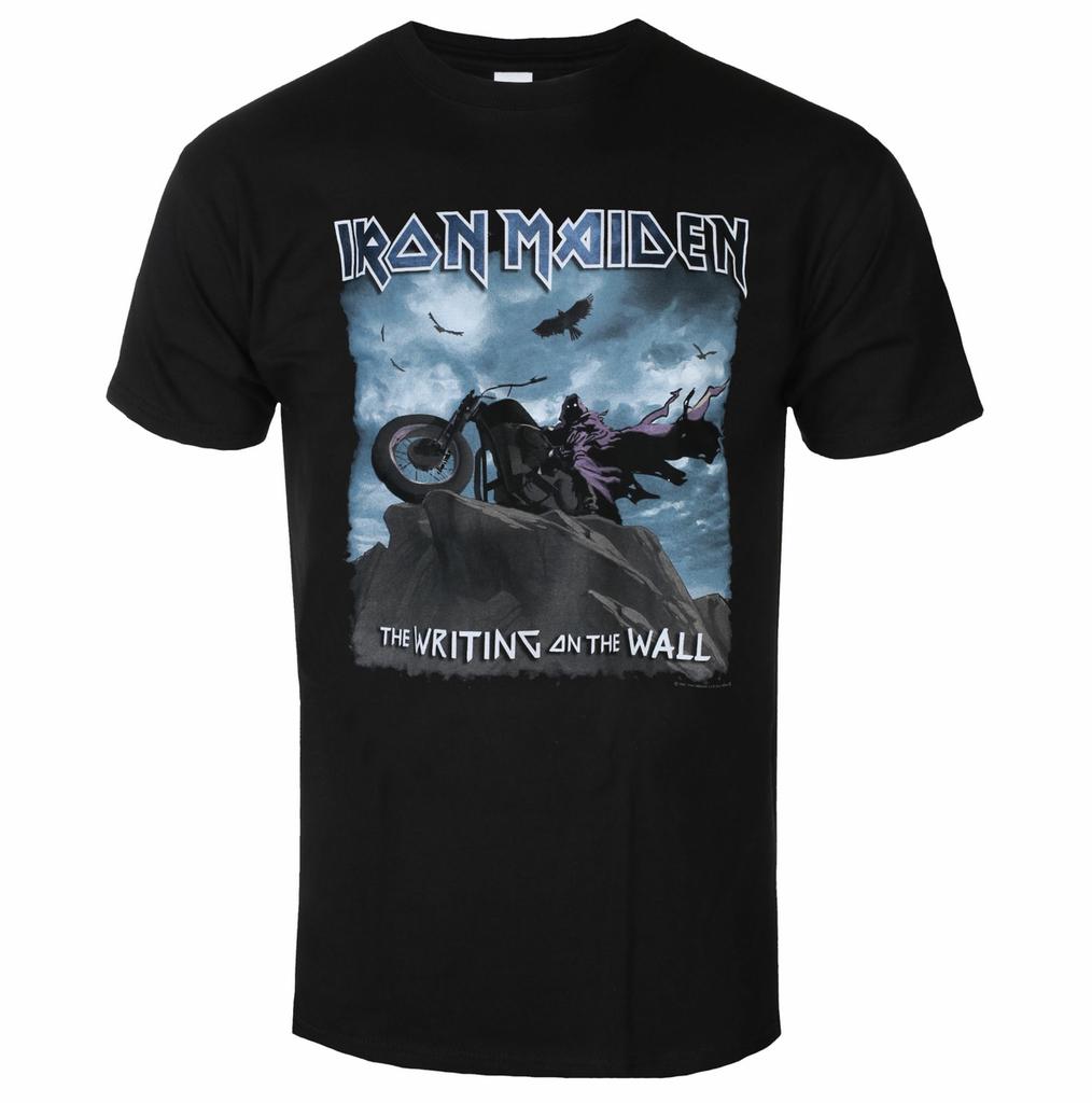 Ir Madien Heavy Metal Band T-shirt Oversized Y2k Men Women Cotton Printed High Quality Female Male Clothing Comfortable Top Y2k Short Sleeves