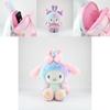 Adorable Kuromi My Melody Plush Backpack Cute Shoulder Bags For Girls Gifts
