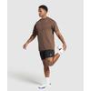 Gymshark CondiTioning Club Oversized T shirT walnuT Brown A2b5y Nccz