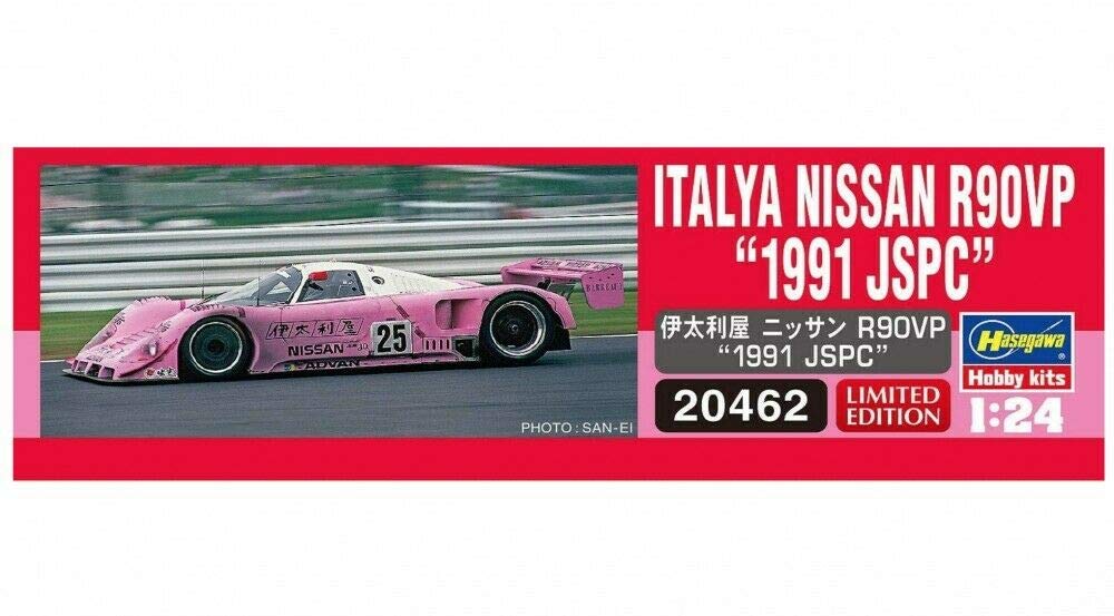 Hasegawa 1/24 Italiya Nissan R90VP 1990 JSPC Plastic Model 20462