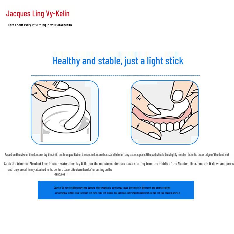 Coussinets Stabilisateurs de Dentier Yakling