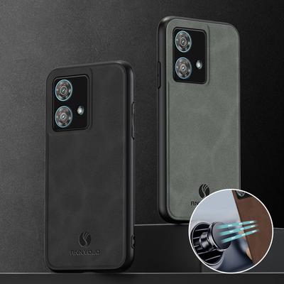 Sheepskin Leather Magnetic Phone Case For Motorola Edge 50 Neo Soft Silicone Phone Cover For Moto Edge 50 Ultra 40 Neo Camera Lens Protection Cover