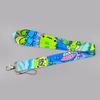 Cartoon UFO Cat Cow Credential Holder Funny Alien Neck Strap Lanyard for Key Keychain USB Badge Holder Keyring Accessories Gifts 6