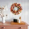 Thanksgiving Autumns Berry Door Hanging Decoration  Flower Wreath,  Porch Home Decoration Flower Wreath