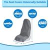 Machine Washable Car Seat Covers Waterproof Non-Slip Seat Protectors  Sport Activities