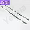 ankfz6 For BYD Han Song Tang Qin PLUS Atto 3 Bright Black Rear Label Build Your Dream Word Logo Car decoration Car accessories
