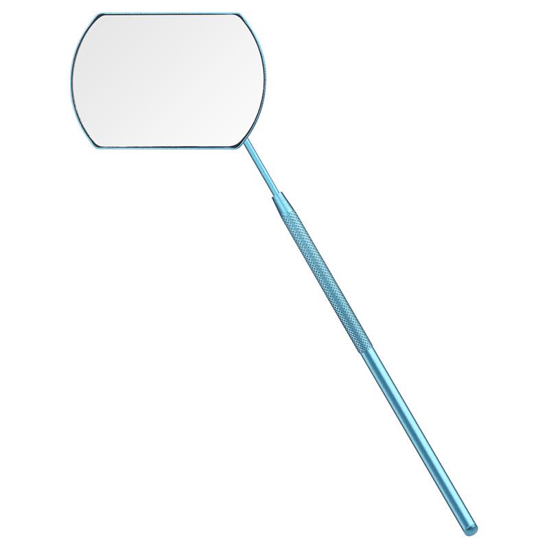 Quadratischer Edelstahl Anti-Beschlag Wimpern-Inspektionsspiegel für Verpflanzungswerkzeuge