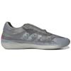 Adidas Prada X Luna Rossa 21 Matte Silver Unisex Sneakers MGH-Solid-Grey Red FW1079