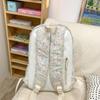 Student Schoolbag Women's Knitter Backpack