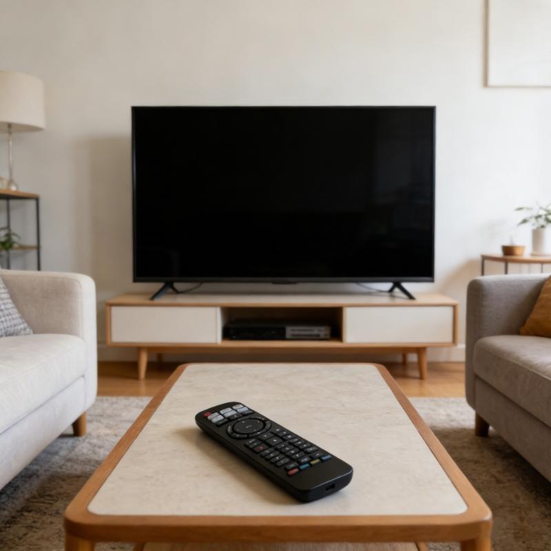 High Sensitivity Remote Quick Response Button Energy Saving Feature Ergonomic Layout for Big TV Remotes Replacement