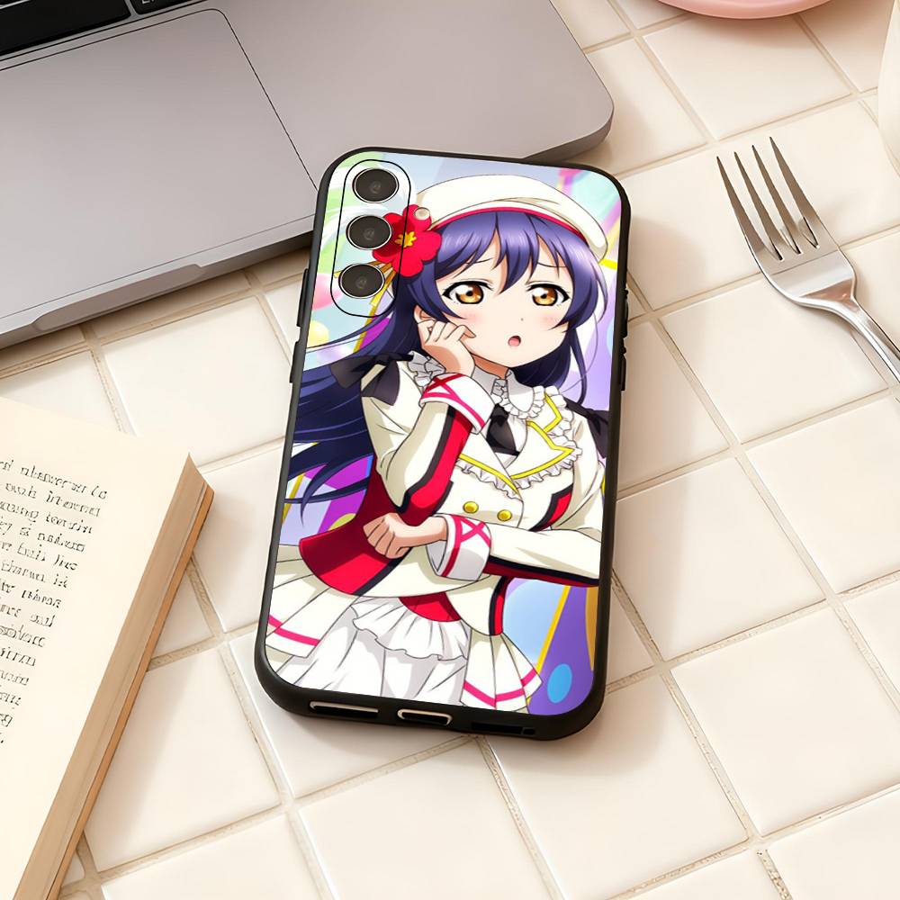 Love Live School Idol For Samsung Galaxy S23 S24 S25 Ultra S22 Plus S21 Black Soft Case Waterproof Soft Case
