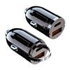120W Fast Charging Mini Car Charger with Invisible Design for Cigarette Lighter