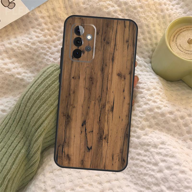Pattern Wood Textures Case For Samsung Galaxy A06 A26 A16 A56 A36 A05 A22 A32 A52 A54 A34 A14 A55 A15 A53 A33 A35