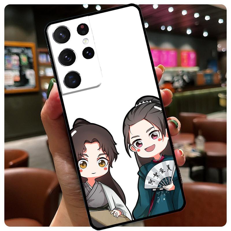 WORD OF HONOR Chibi Handyhülle Für Samsung Galaxy S24 Ultra S20 S21 S22 S23 S25 Ultra S9 S10 Plus S25 FE Hülle