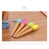 Gel Pen Novelty Cute Novel Ice Cream Funny School Gel Pen Kawaii Ballpoint Item Girl Stationery Student Kids Prize Gift