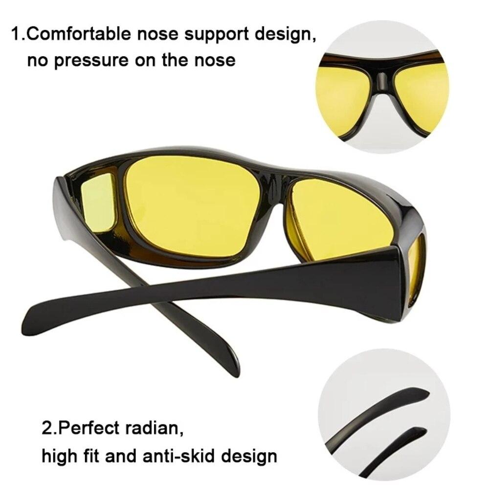 Drivers Goggles Interior Accessory Protective Gears Sunglasses Night Vision Glasses Anti Glare Car Driving Glasses 2025 NEW