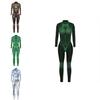 Goth Skull Cosplay Jumpsuit With Digital Print For Adults Halloween Costume