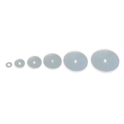 100pcs Stabilizer Earrings Backings Clear Silicone Earrings Back Stopper Practical Healing Discs Pads for Ear Support