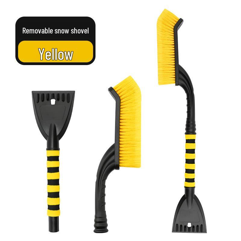 Large Multi-function Car Snow Shovel and Window Scraper with Brush - Winter Defrosting Tool