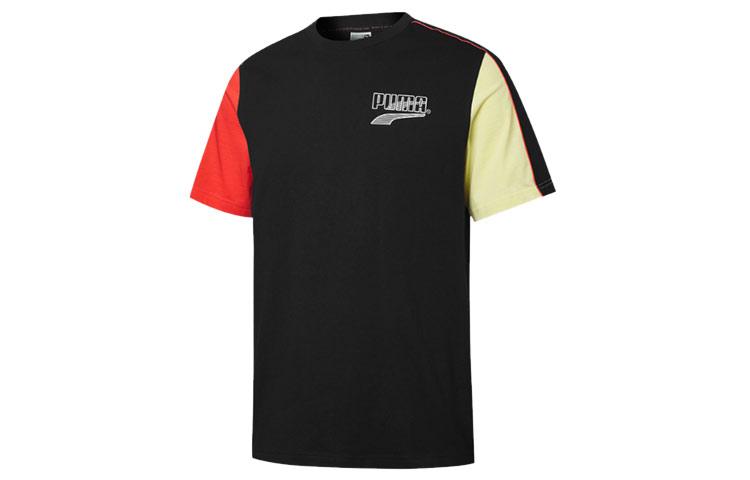 PUMA Set-in Sleeve T-Shirt Men s Black 532705-01 S