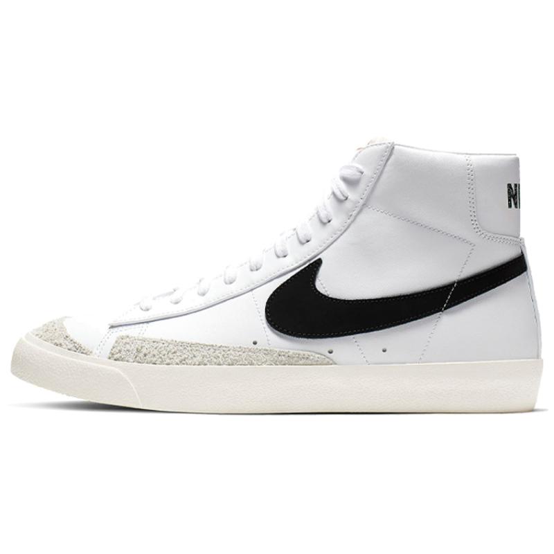 Nike Blazer Mid '77 Vintage 'White Black' Sneakers Skateboard Shoes BQ6806-100