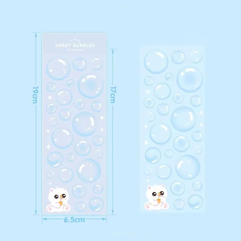 Bubble Dreamland Element Sticker Stars Decal Stickers Scrapbooking Stationery Hearts Stickers