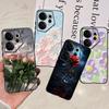 For Tecno Camon 20 20 Pro 4/5G 20s Pro 20 Premier Butterfly Flower Colorful Girly Funda Transparent Soft TPU Silicone Back Cover