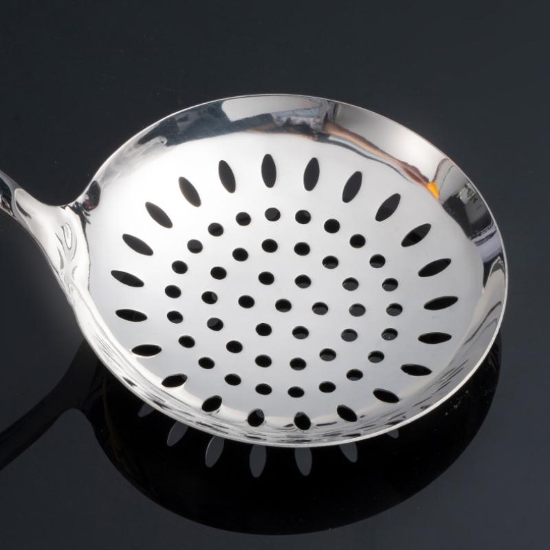 HANYANG Stainless Steel Kitchenware Set Colourful Handle Thickened Stir-Fry Spatula Insulated Cooking Spatula Spatula Spatula Fishing Noodle Spoon