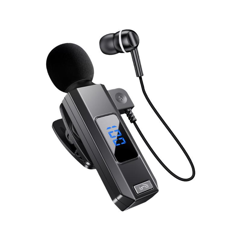 M1 Wireless Bluetooth Clip-on Sports Headset with Noise Reduction & Karaoke Ear Monitor